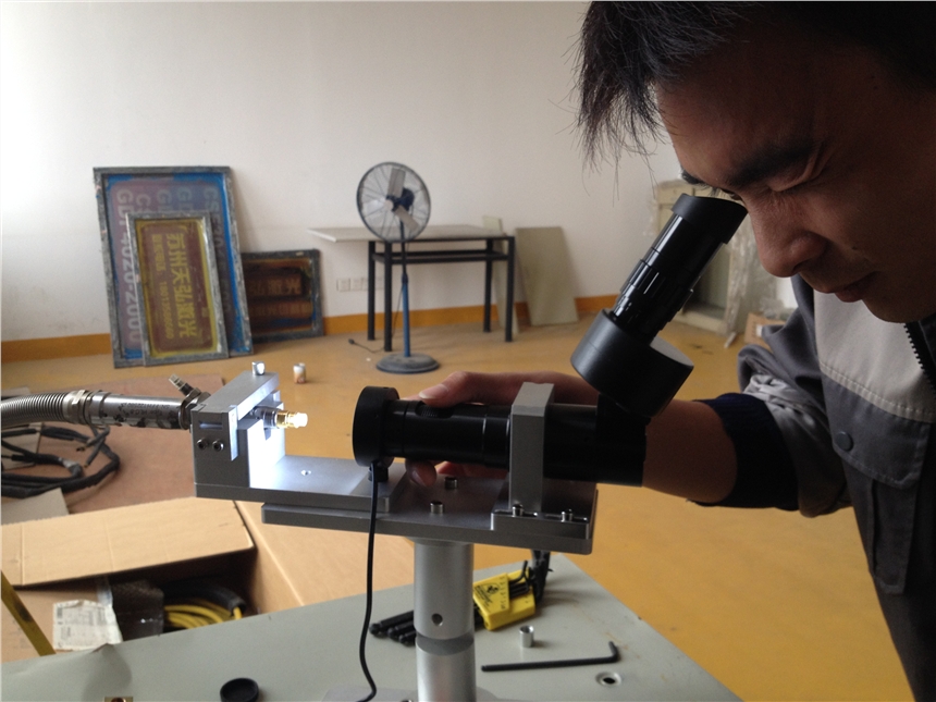 深圳销售高功率激光器专用光纤清洁显微镜(含支架）